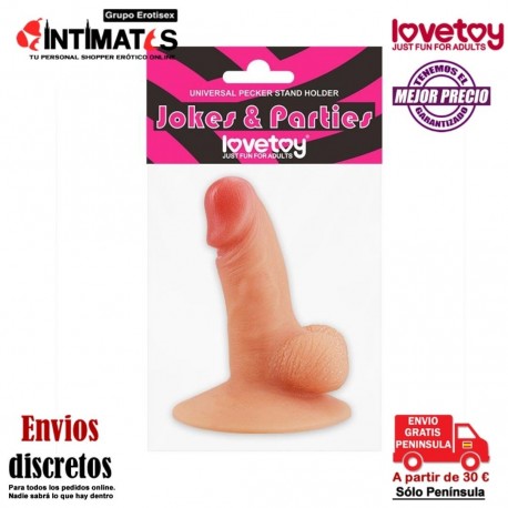 Universal Pecker Stand Holder · soporte con forma de pene · Lovetoy