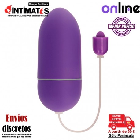 Vibrating egg · Huevo vibrador resistente al agua · Online
