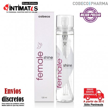 Female Shine · Toycleaner 120 ml · Cobeco