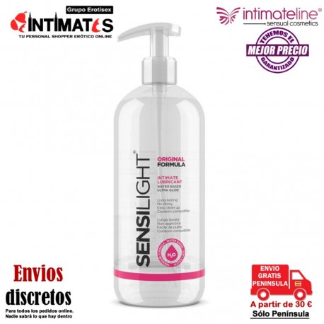 Sensilight Original · Lubricante con base de agua 500 ml · Intimateline