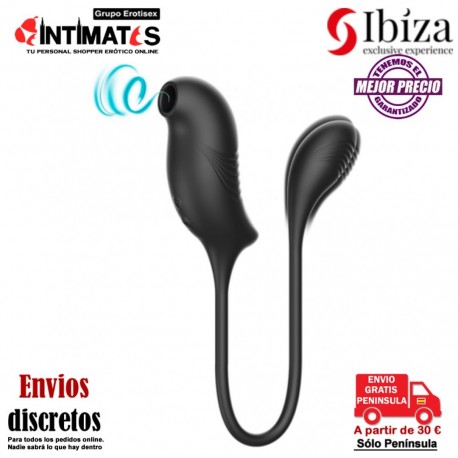 Estimulador con succión de clítoris y vibración · Ibiza