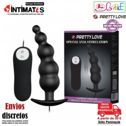 Special Anal Stimulation · Plug anal con 12f de vibración · Pretty Love