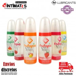 Frutopia · Lubricante con sabor natural endulzado · ID Lube