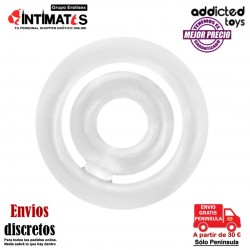 Anillo doble para el pene y testículos · Addicted toys