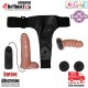Ultra Passionate Harness Dual Penis Vibration · Baile