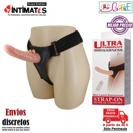 Ultra Passionate Vibrator Harness 18 cm · Baile