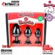 Anal Training Kit · Set de plugs anales rosa · Candy & Lust