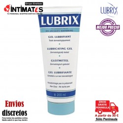 Lubrix 200ml · Lubricante a base de agua · Cosminter