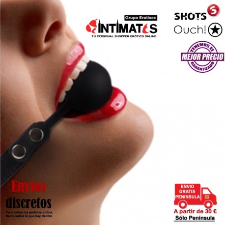 Silicone Ball Gag - Mordaza de Silicona · Ouch!