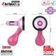 Crazy Beauty Vibrating Nipple Sucker · Succionadores de pezones con vibración · Baile