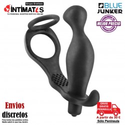 Prostate Stimulator Cockring · Blue Junker