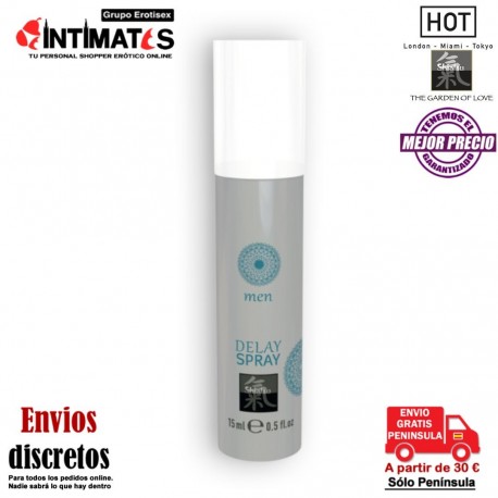 Delay · Spray retardante 15ml · Shiatsu