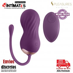 Etherea · Huevo vibrador con control remoto · S Pleasures Premium