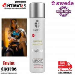 Woman Sensitive AnalEase · Lubricante a base de agua · Swede