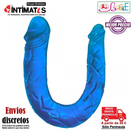 Double Bones · Dildo realístico rosa 170mm · Baile