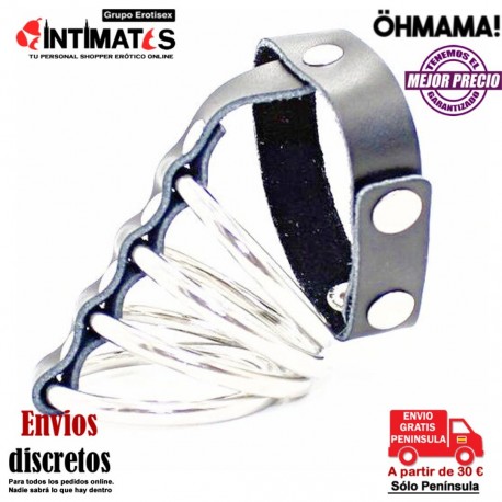 Funda para el pene con anillas metálicas · ÖhMama