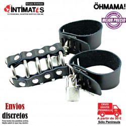 Jaula de castidad para el pene con anillas metálicas · ÖhMama