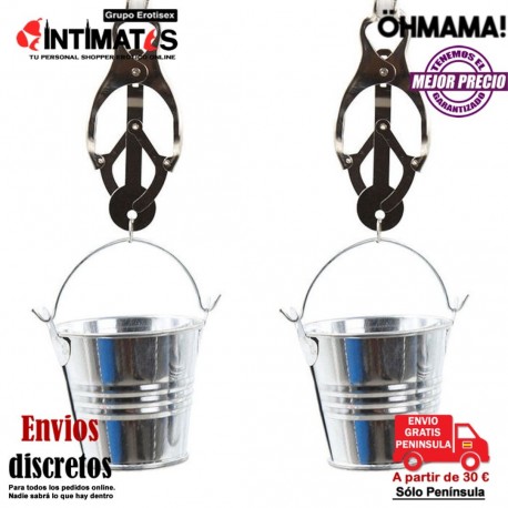 Pinzas para los pezones con cubos · ÖhMama