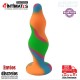 Plug anal de silicona multicolor · A-Gusto