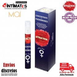 Attraction · Concentrado de feromonas para Ella 10 ml · Mai
