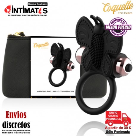 Anillo con estimulador de clítoris · Coquette