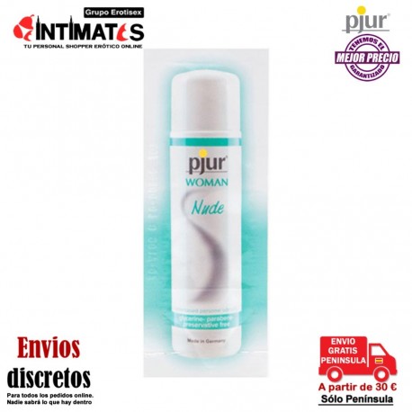 Woman Nude 1,5 ml · Lubricante base agua · Pjur