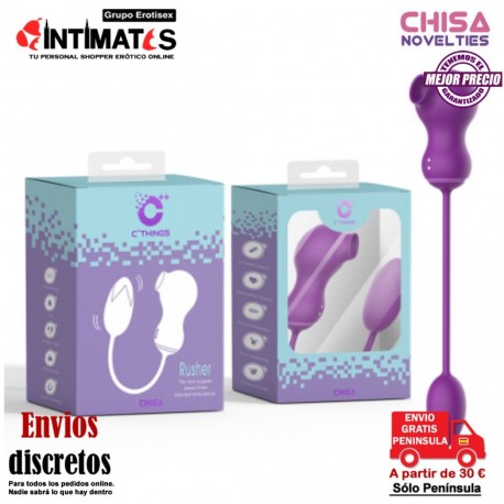 Rusher · Succionador de clítoris y huevo vibrador · C++ Things