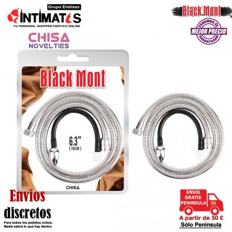 Anal Deep Shower Enema System 6.3" · Black Mont