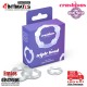 Triple bead · Set de 3 anillos para pene y testículos · Crushious