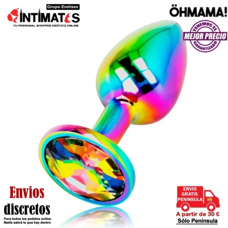 Plug anal circulo iridiscente - M · Öhmama!
