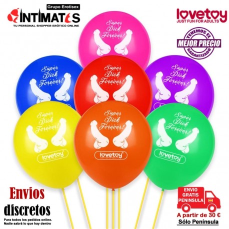 Super Dick Forever · Globos para despedidas de soltera · Lovetoy