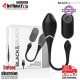 Jenell · Huevo vibrador con control remoto · Black&Silver