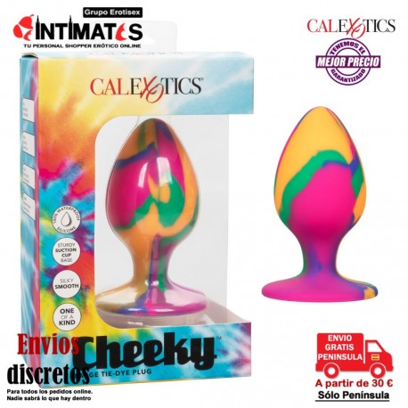 Cheeky™ - L · Plug anal  con diseño Tie-Dye · CalExotics