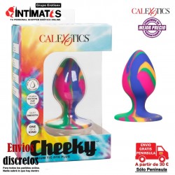 Cheeky™ - M· Plug anal  con diseño Tie-Dye · CalExotics