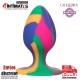 Cheeky™ - M· Plug anal  con diseño Tie-Dye · CalExotics