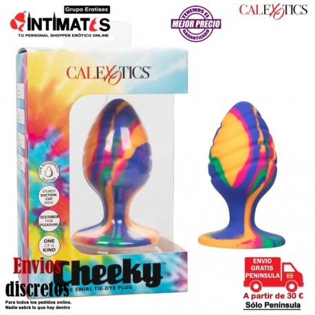 Cheeky™ Swirl - L · Plug anal  con diseño Tie-Dye · CalExotics