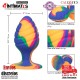 Cheeky™ Swirl - L · Plug anal  con diseño Tie-Dye · CalExotics