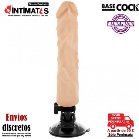 Vibrador realístico 2-1 de 200mm · Basecock