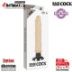 Vibrador realístico 2-1 de 200mm · Basecock