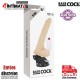 Vibrador realístico 2-1 de 190mm con mando · Basecock