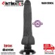 Vibrador realístico 2-1 de 200mm con mando · Basecock