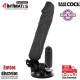 Vibrador realístico 2-1 de 200mm con mando · Basecock