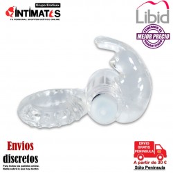 Conejillo · Anillo vibrador transparente · Libid Toys