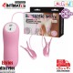 Romantic Wave · Pinzas para pezones con vibración y electroestimulación · Baile