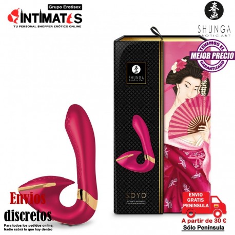 Soyo · Vibrador para estimular Punto G y Clítoris · Shunga