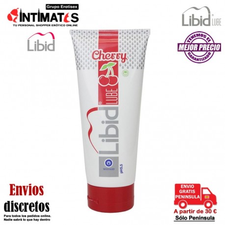 Libid Lube 200 ml · Lubricante a base de agua con sabor · Libid