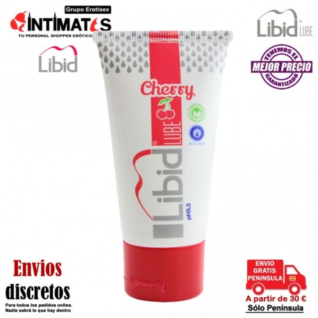 Libid Lube 50 ml · Lubricante a base de agua con sabor · Libid