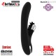 Johnny · Vibrador con estimulador de clítoris · Black&Silver