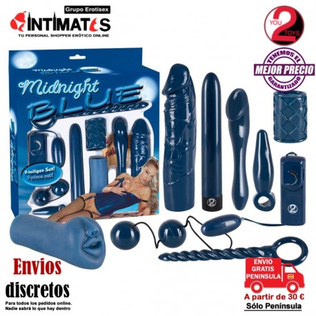 Midnight Blue · Kit anal 9 piezas · You2toys