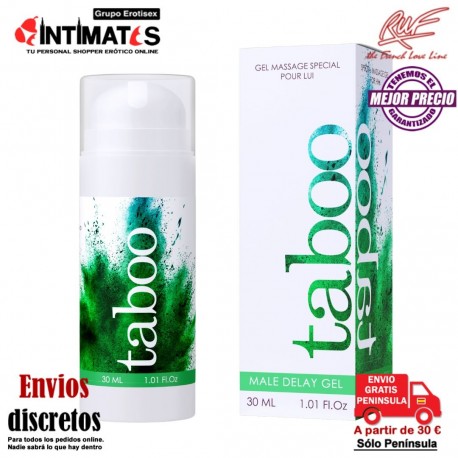 Taboo Male Delay · Gel retardante · Ruf